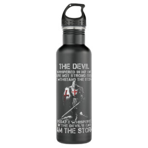 Crusader Knight Templar Warriors Of God I Am The S 710 Ml Water Bottle
