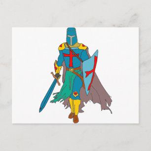 Crusader Postcard