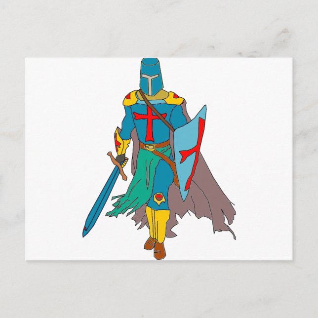 Crusader Postcard (Front)