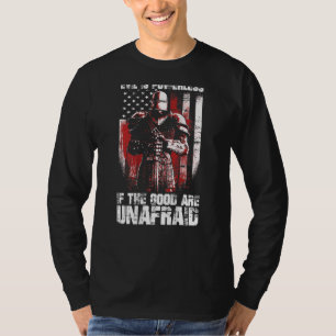 Crusader The Good Are Unafraid Fight Evil Knight T T-Shirt