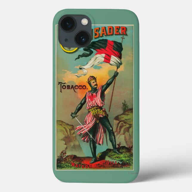 Crusader Tobacco LabelPetersburg, VA Case-Mate iPhone Case (Back)