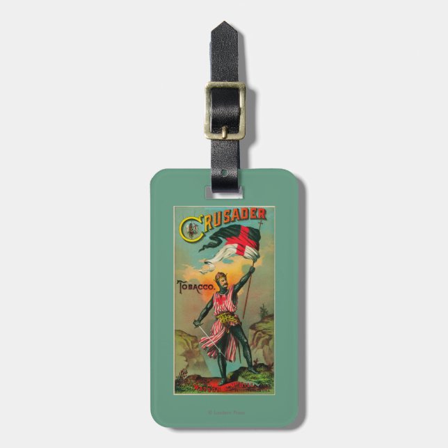 Crusader Tobacco LabelPetersburg, VA Luggage Tag (Front Vertical)