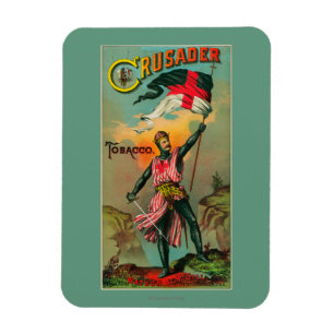 Crusader Tobacco LabelPetersburg, VA Magnet