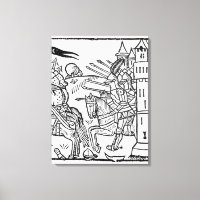 Crusading knights ride out to do Battle