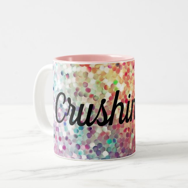Cruser ça a frangé la tasse de café cadeau pour el (Devant gauche)