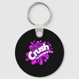 Crush Alzheimers Keychain