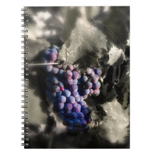 Crush at Tefft Cellars main vineyard Notebook