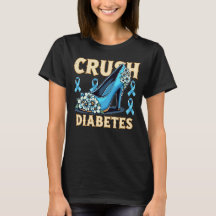 crush diabetes blueribbon diabetes awareness month