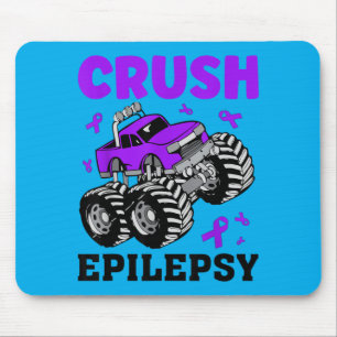 Crush Epilepsy Awareness Day Epileptic Warrior Mouse Pad