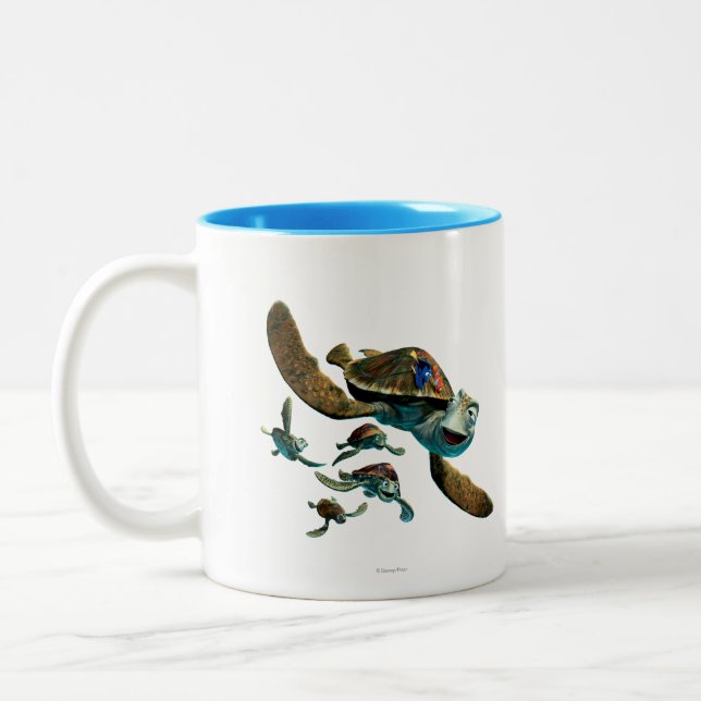 Crush & Friends Two-Tone Coffee Mug (Left)
