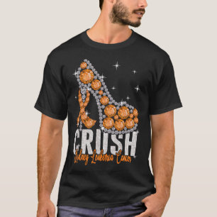Crush Kidney Leukaemia Cancer Twinkle Ribbon Suppo T-Shirt