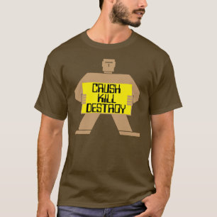 Crush! Kill! Destroy! Vintage Robot Shirt