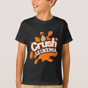 Crush Leukaemia Awareness Cure Blood Cancer Fighte T-Shirt