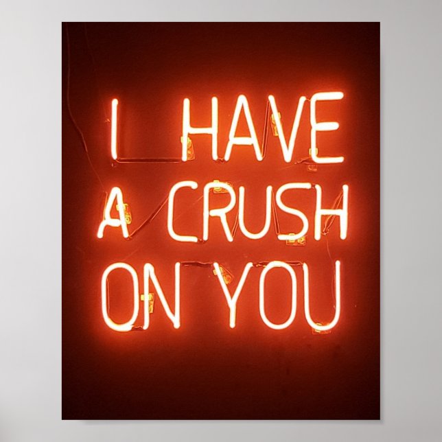 Crush on you poster (Front)