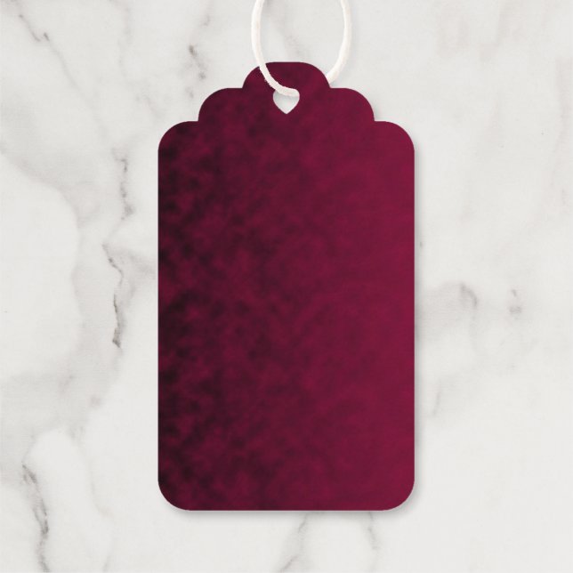 Crushed Bloom Gift Tags (Back)