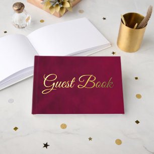 Crushed Bloom Guest Book