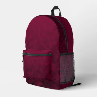 Crushed Bloom Printed Backpack