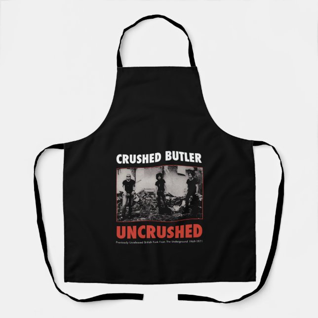 Crushed Butler Heavy Metal Apron (Front)