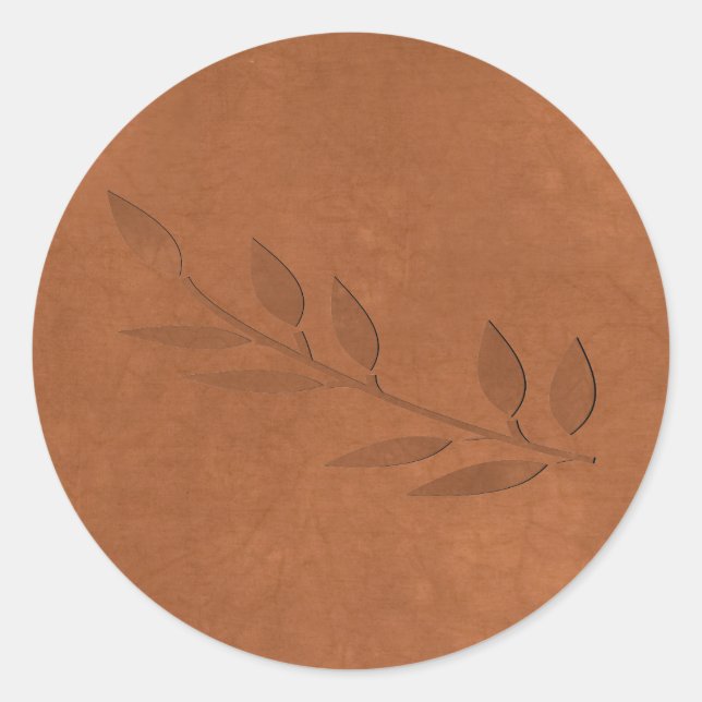 Crushed Copper Sticker (Front)