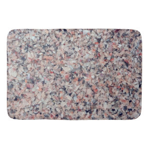 Crushed Sea Shells Beach Bath Mat