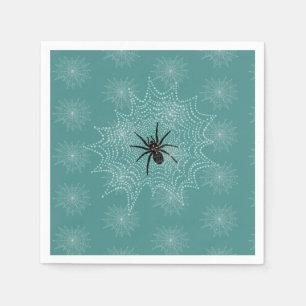 Crusher in the net with droplets like pearls napkin