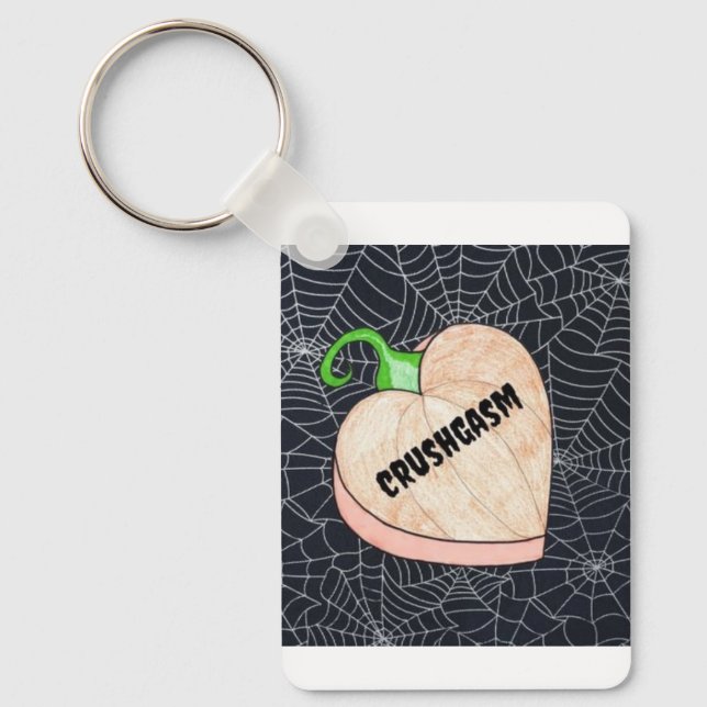 Crushgasm Podcast  Keychain (Front)