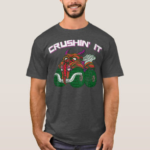 Crushin' Goblin Monster Truck Vintage Retro250 T-Shirt