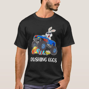 Crushing Easter Egg Hunting Monster Truck Spring B T-Shirt