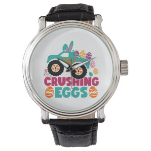 Crushing Eggs Funny Quote Happy Easter Sunday Egg  Watch