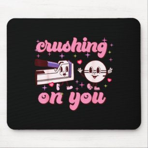 Crushing On You Peds Cu Rn Aid Rn Nurse Valentines Mouse Pad