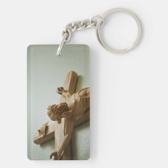 crusifix keychain