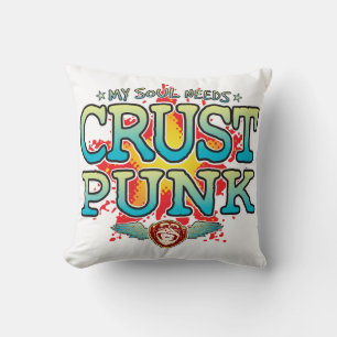 Crust Punk Soul Cushion