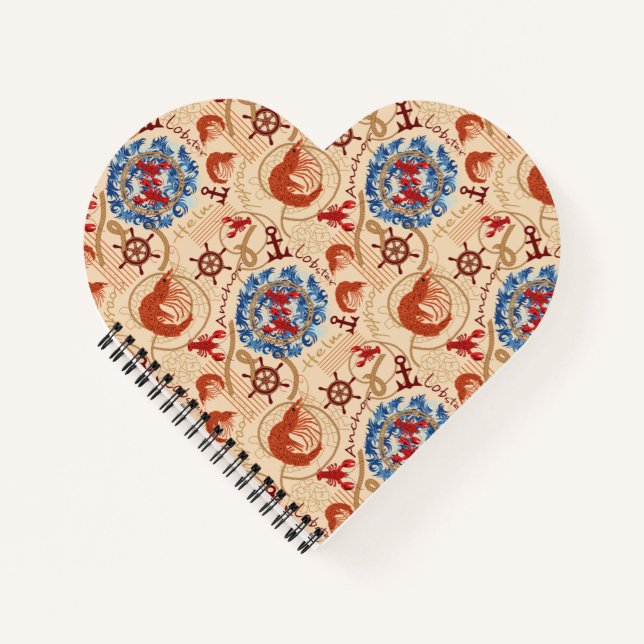 Crustacean core design notebook (Front)