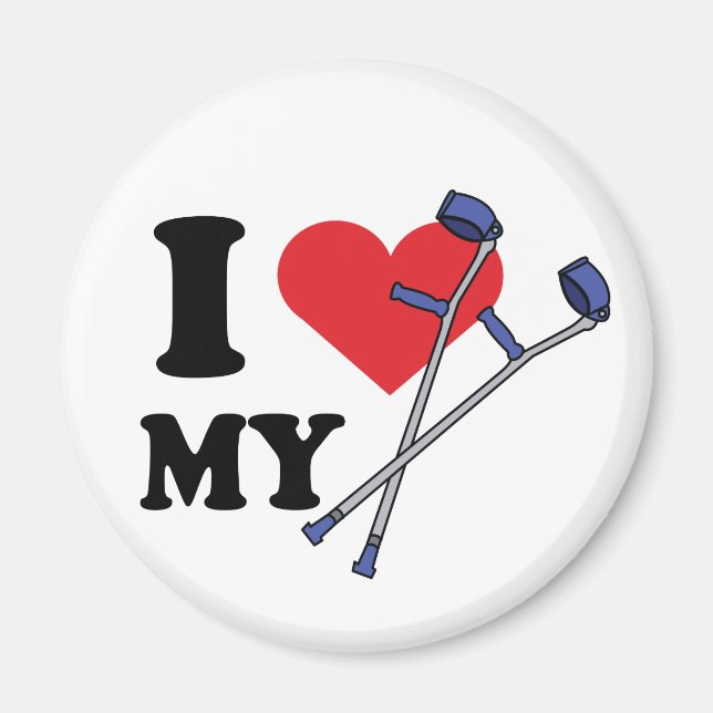 Crutch Love Magnet (Front)