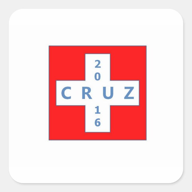 cruz2016 campaign sticker (Front)