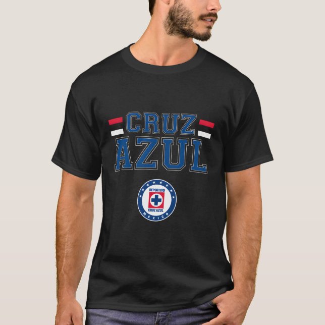Cruz Azul Mexican Soccer Team Gift T-Shirt (Front)