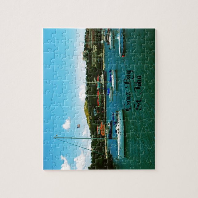 Cruz Bay St. John Jigsaw Puzzle (Vertical)