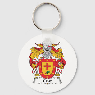 Cruz Family Crest Keychain