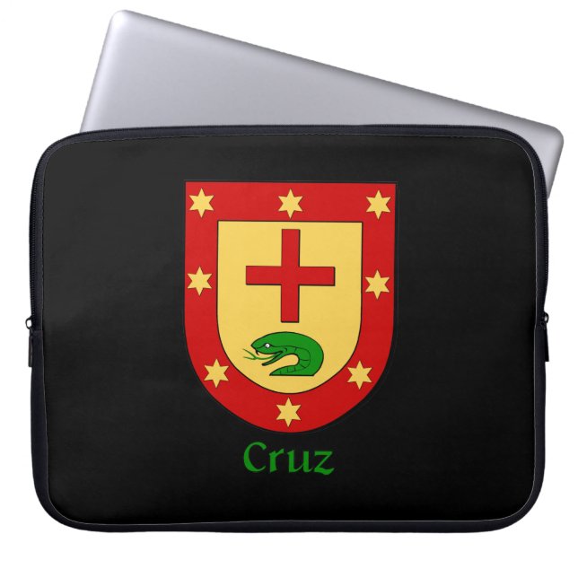 Cruz Family Shield Electronics Bag (Front)