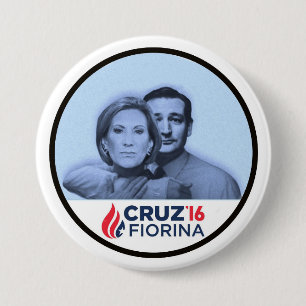 Cruz Fiorina '16 3 Inch Round Button