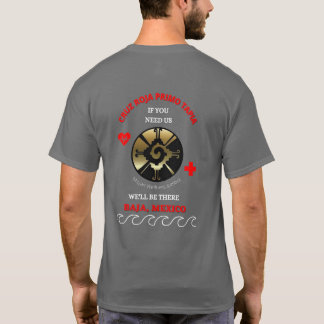 Cruz Roja Primo Tapia T shirt.  back logo T-Shirt
