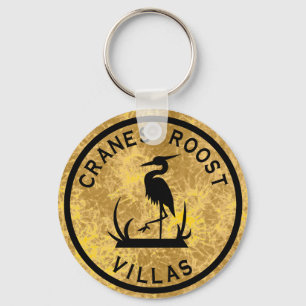 CRV-GOLD-BLK KEYCHAIN