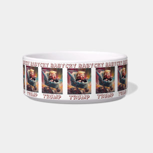 Cry Baby Trump Pet Bowl