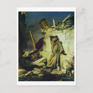 Cry of prophet Jeremiah Postcard