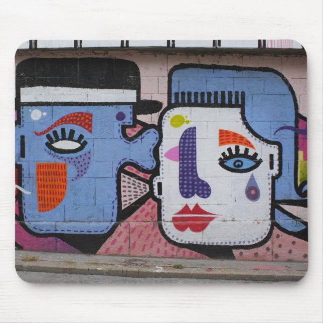 Crying A Little Tear Of Joy Mouse Pad (Front)