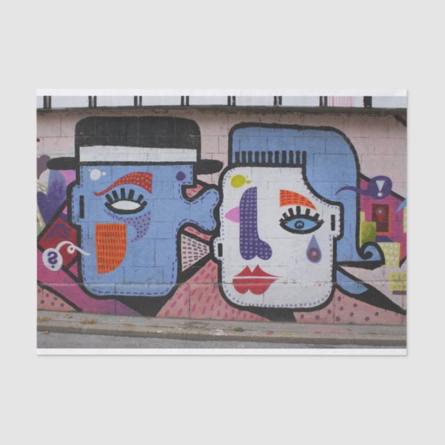 Crying A Little Tear Of Joy Tissue Paper (Front)