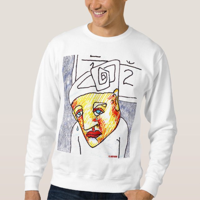 Crying Boy Sweatshirt (Front)