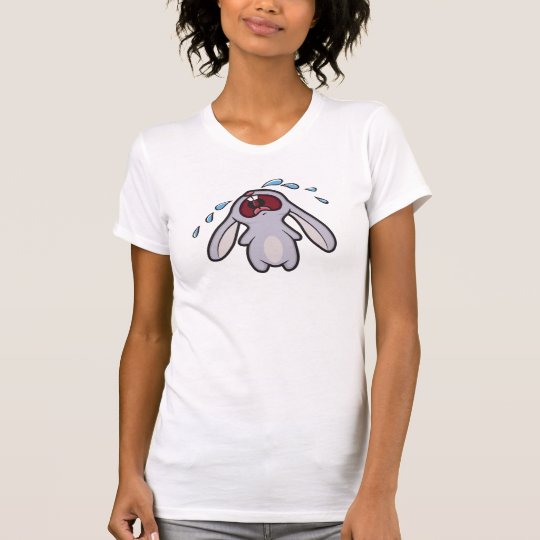 Crying Bunny Rabbit T-Shirt