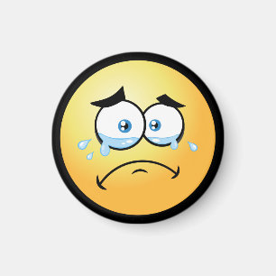 Crying Emoji Small Magnet