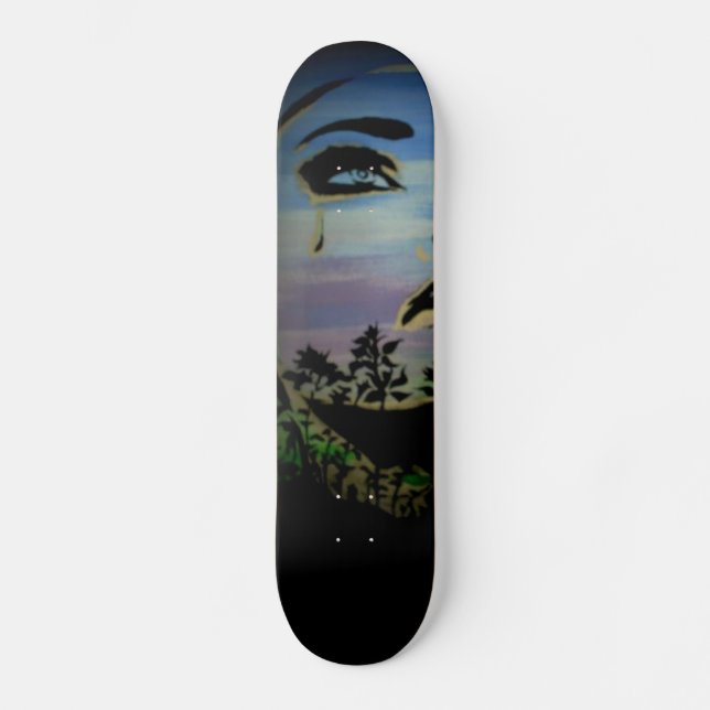 'Crying Ghost' Skateboard (Front)